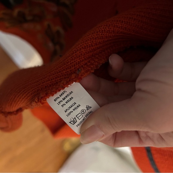 Gorgeous Floral Sweater Coat - Picture 3 of 3